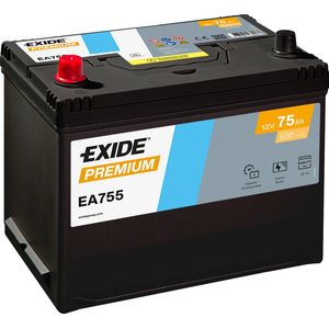 EA755 Exide Premium Car Battery 031TE